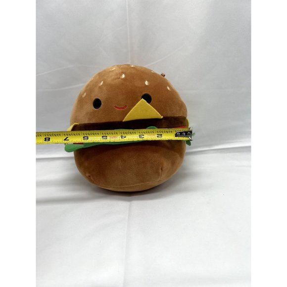 Squishmallow "Carl" the cheesburger, 8" size, kelly toy, plush, cheeseburger - Picture 10 of 10